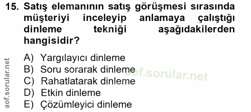 Soru 15