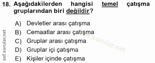 Soru 18