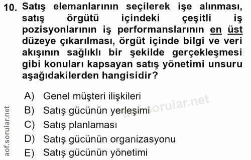 Soru 10