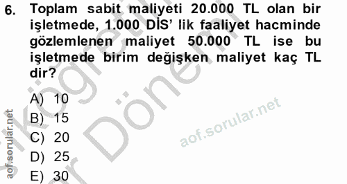 Soru 6