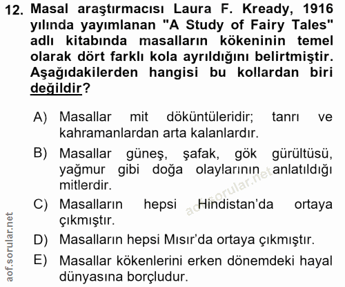 Soru 12
