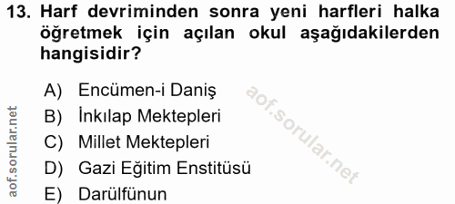 Soru 13
