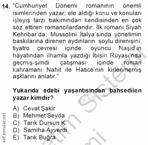 Soru 14