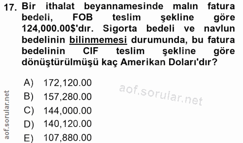 Soru 17