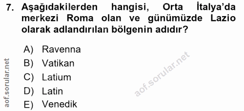 Soru 7