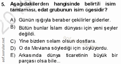 Soru 5