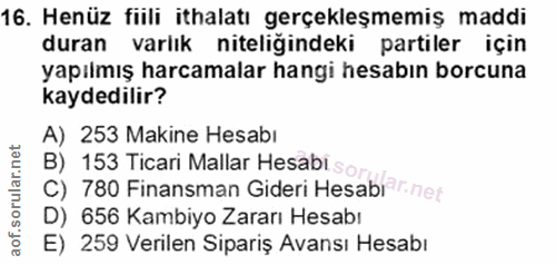 Soru 16