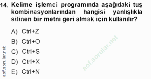 Soru 14