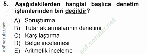 Soru 5