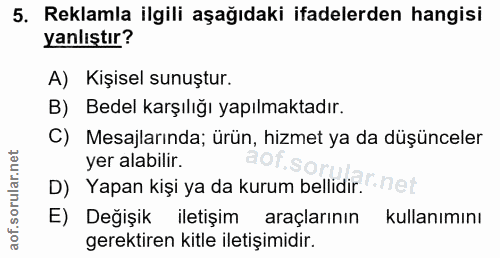 Soru 5