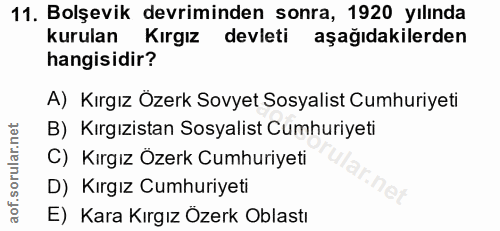 Soru 11
