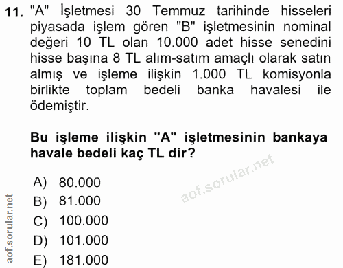 Soru 11