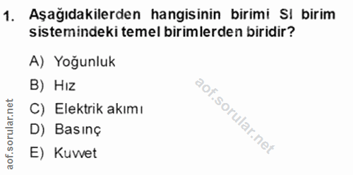 Soru 1