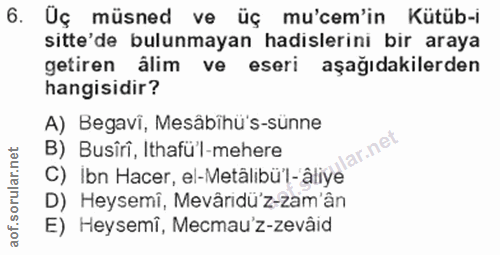Soru 6