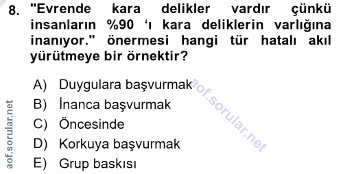 Soru 8