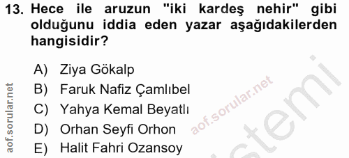 Soru 13