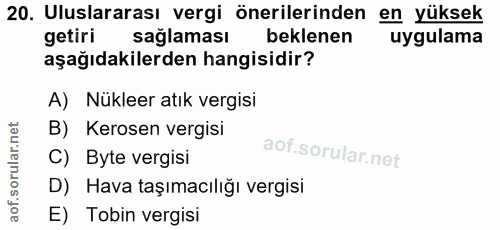 Soru 20