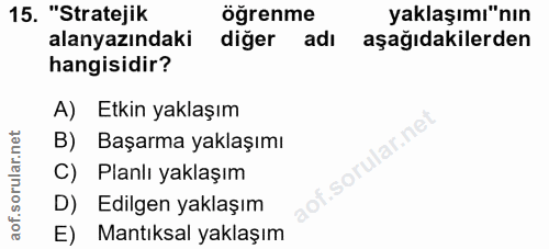 Soru 15