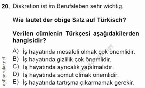 Soru 20