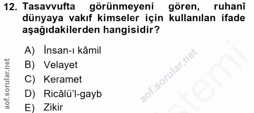 Soru 12
