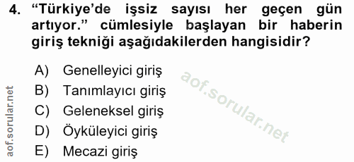 Soru 4
