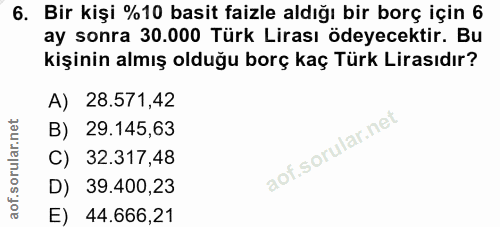 Soru 6