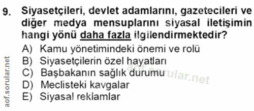 Soru 9
