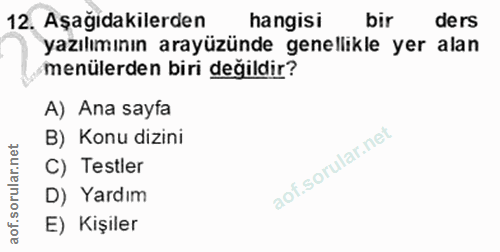 Soru 12
