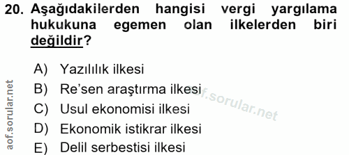 Soru 20