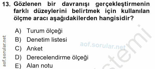 Soru 13