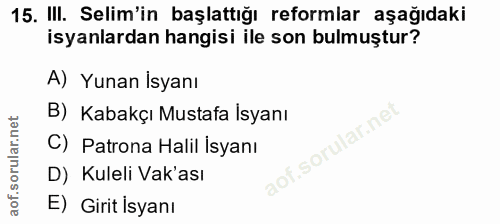 Soru 15