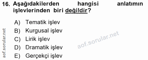 Soru 16