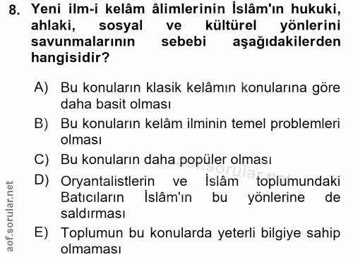 Soru 8