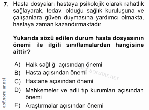 Soru 7