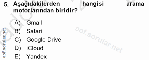 Soru 5