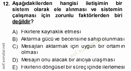 Soru 12