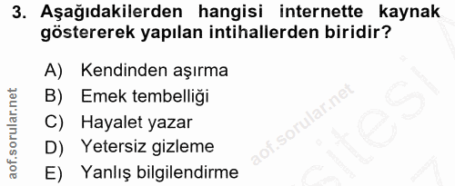 Soru 3
