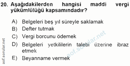 Soru 20