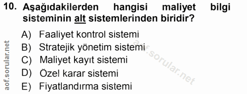 Soru 10