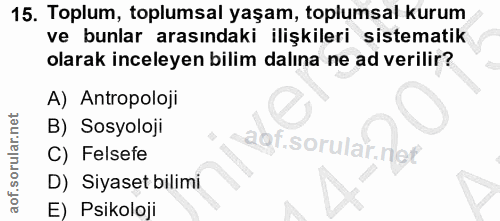 Soru 15
