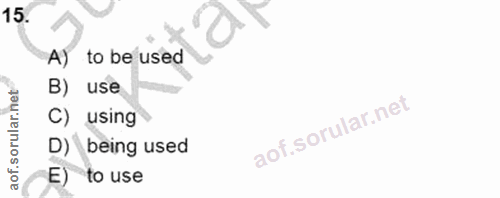 Soru 15