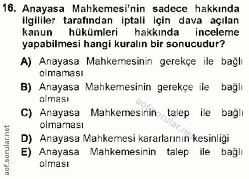 Soru 16
