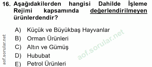 Soru 16