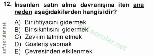 Soru 12