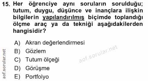 Soru 15