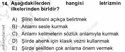 Soru 14
