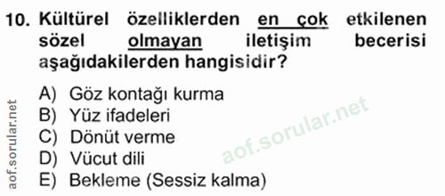 Soru 10