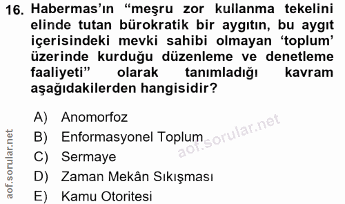 Soru 16