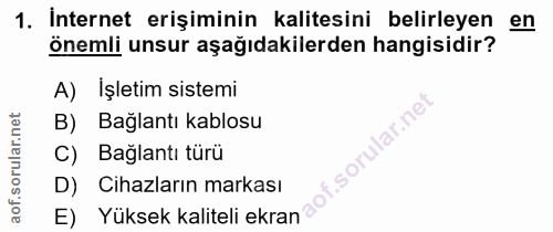 Soru 1