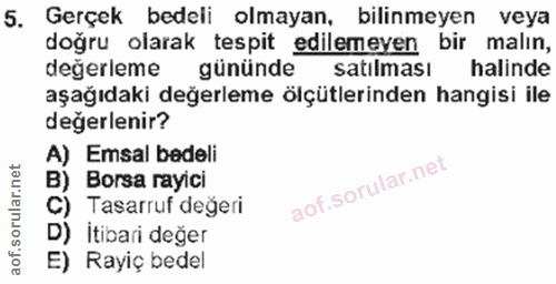 Soru 5